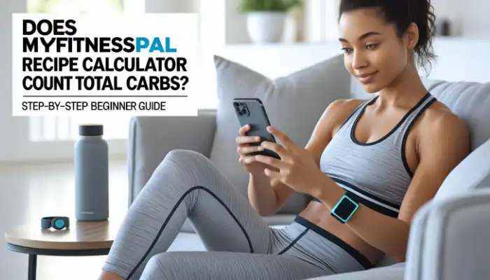 Does MyFitnessPal Recipe Calculator Count Total Carbs?