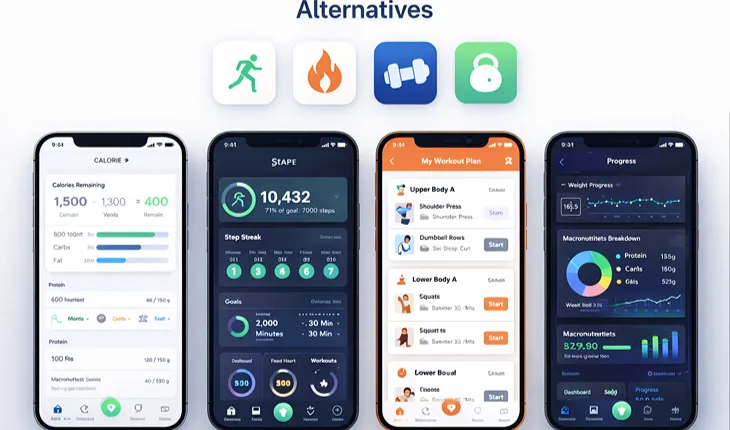 best myfitnesspal alternatives free fitness apps